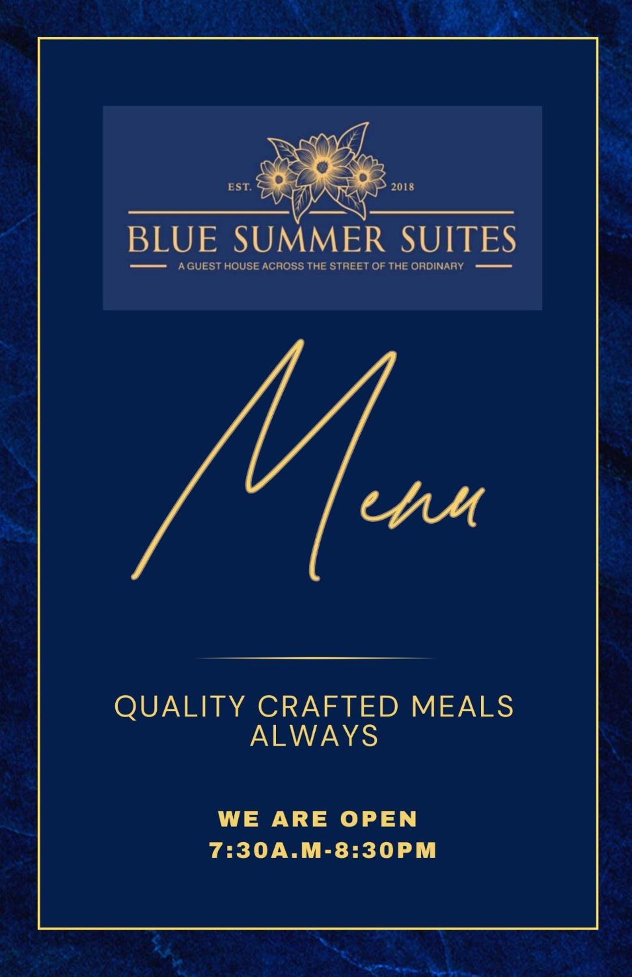Blue Summer Suites & Restaurant Bingag Exteriör bild